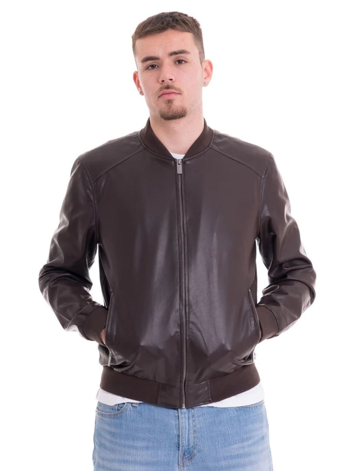 Bomber in ecopelle Uomo - Markup - World Fashion