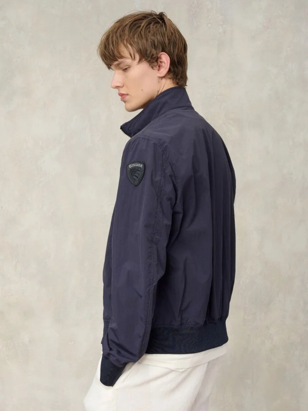 Bomber leggero sfoderato Uomo - Blauer - World Fashion
