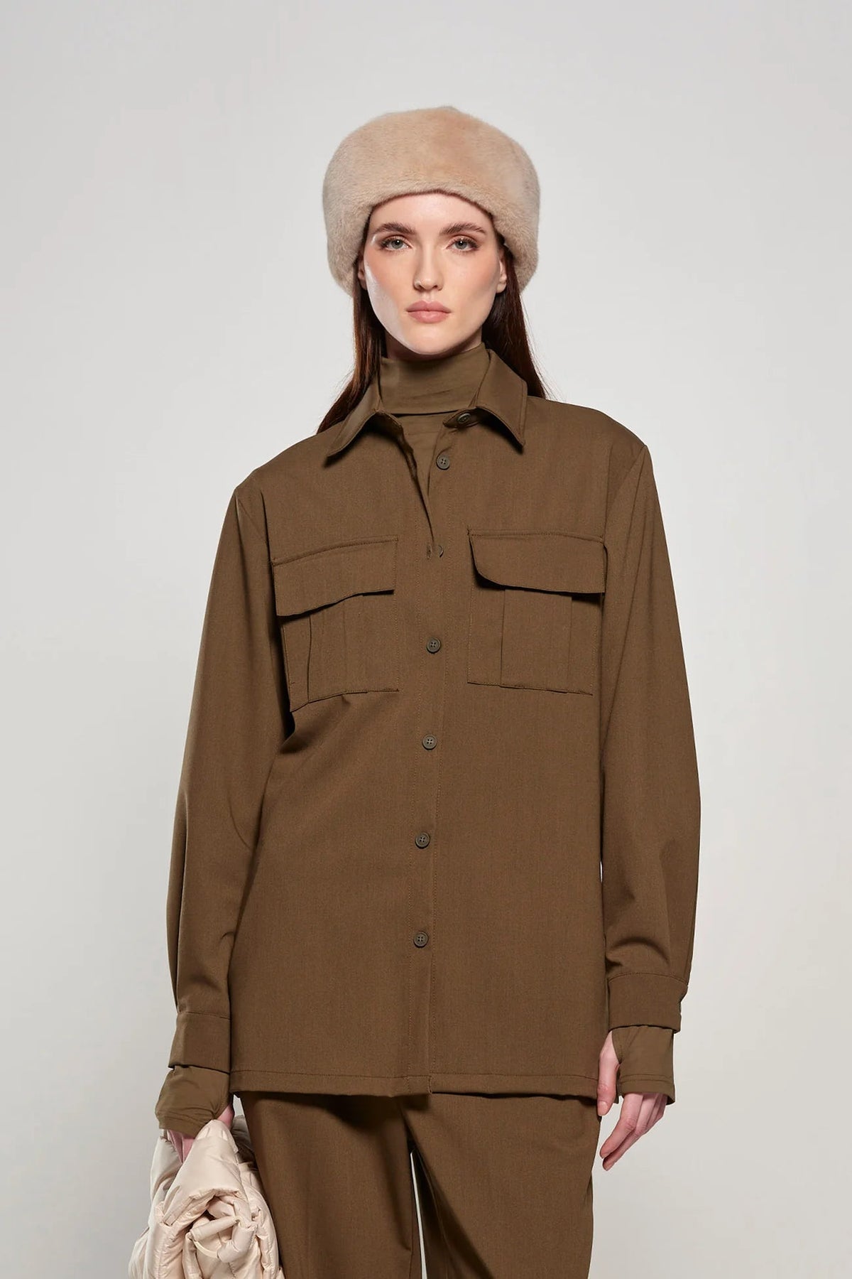Bomboogie - Colbacco in ecopeliccia effetto lapin - Donna - World Fashion