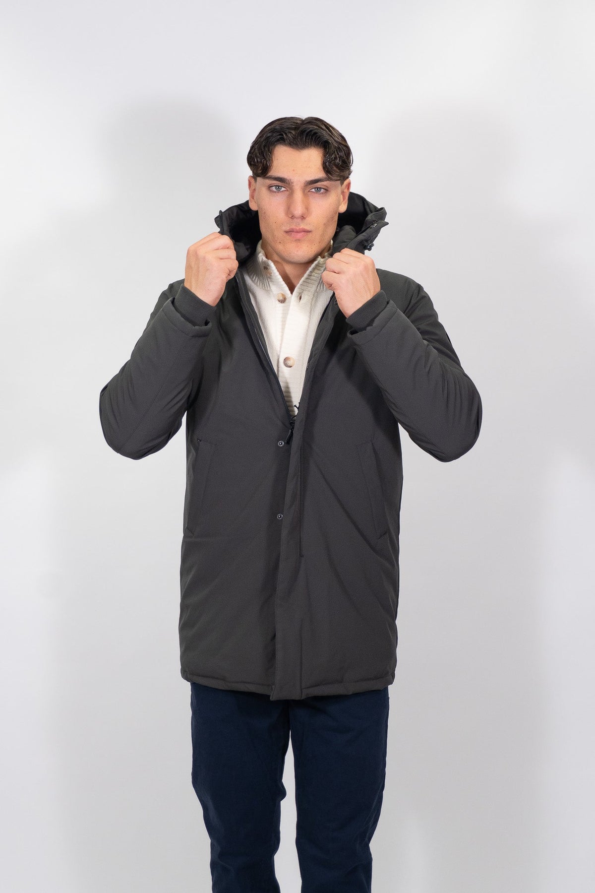 Bomboogie - Giubbotto L. Softshell Con Cappuccio - Uomo - World Fashion