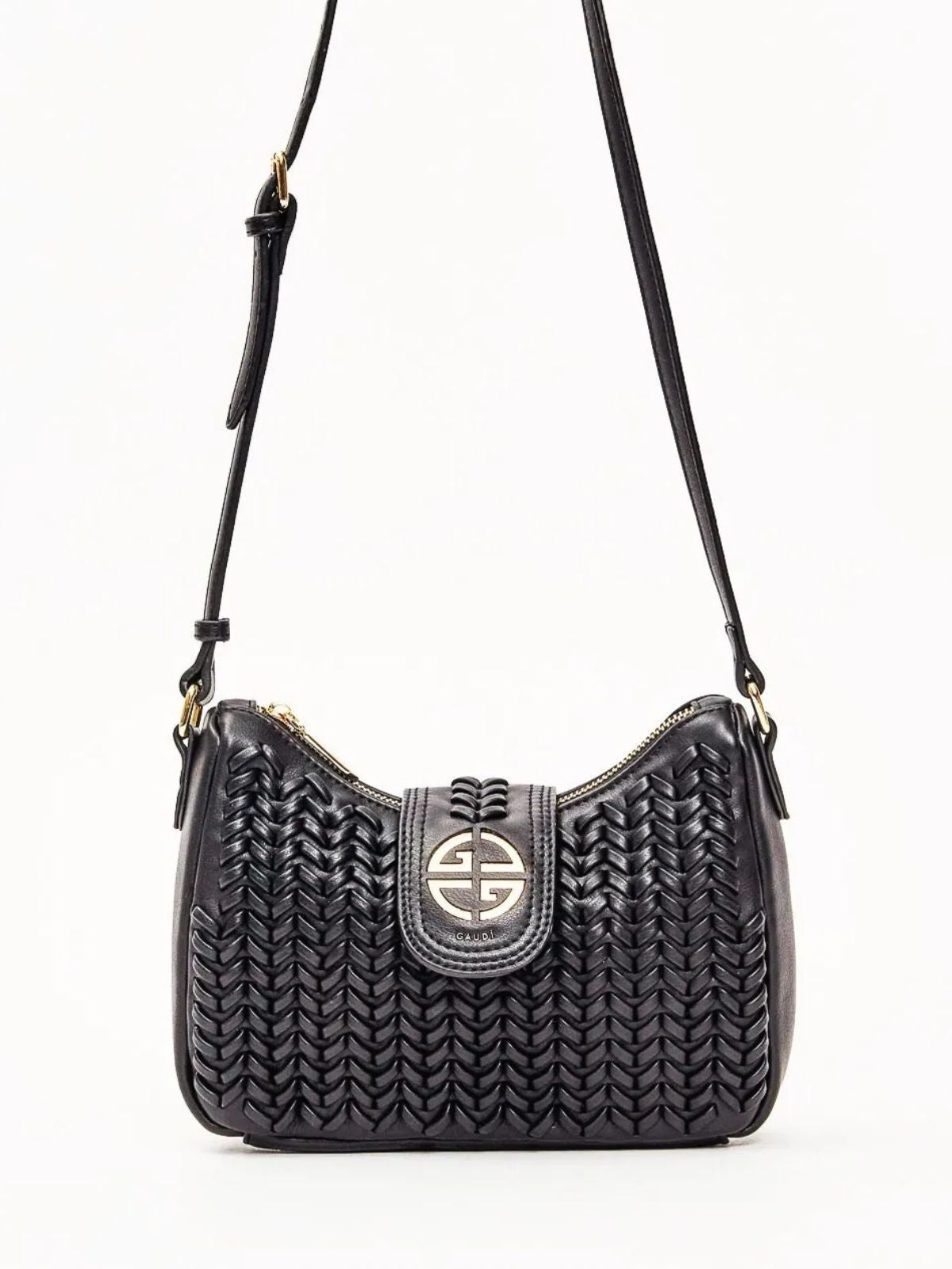 Borsa crossbody in similpelle bottalata Donna - Gaudi Accessori - World Fashion