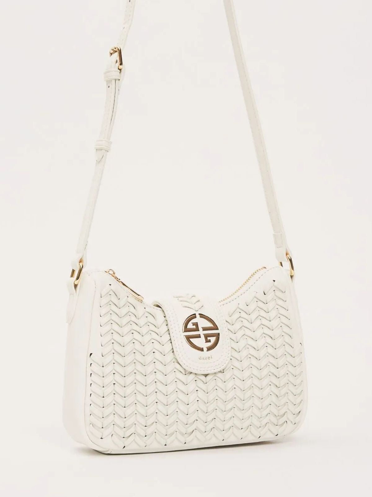 Borsa crossbody in similpelle bottalata Donna - Gaudi Accessori - World Fashion