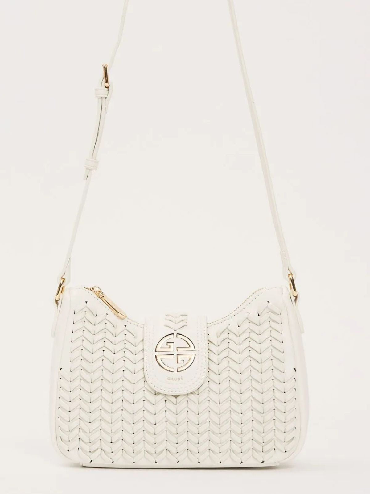 Borsa crossbody in similpelle bottalata Donna - Gaudi Accessori - World Fashion