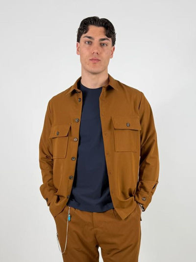 Imperial - Camicia classica con tasche frontali applicate - Uomo