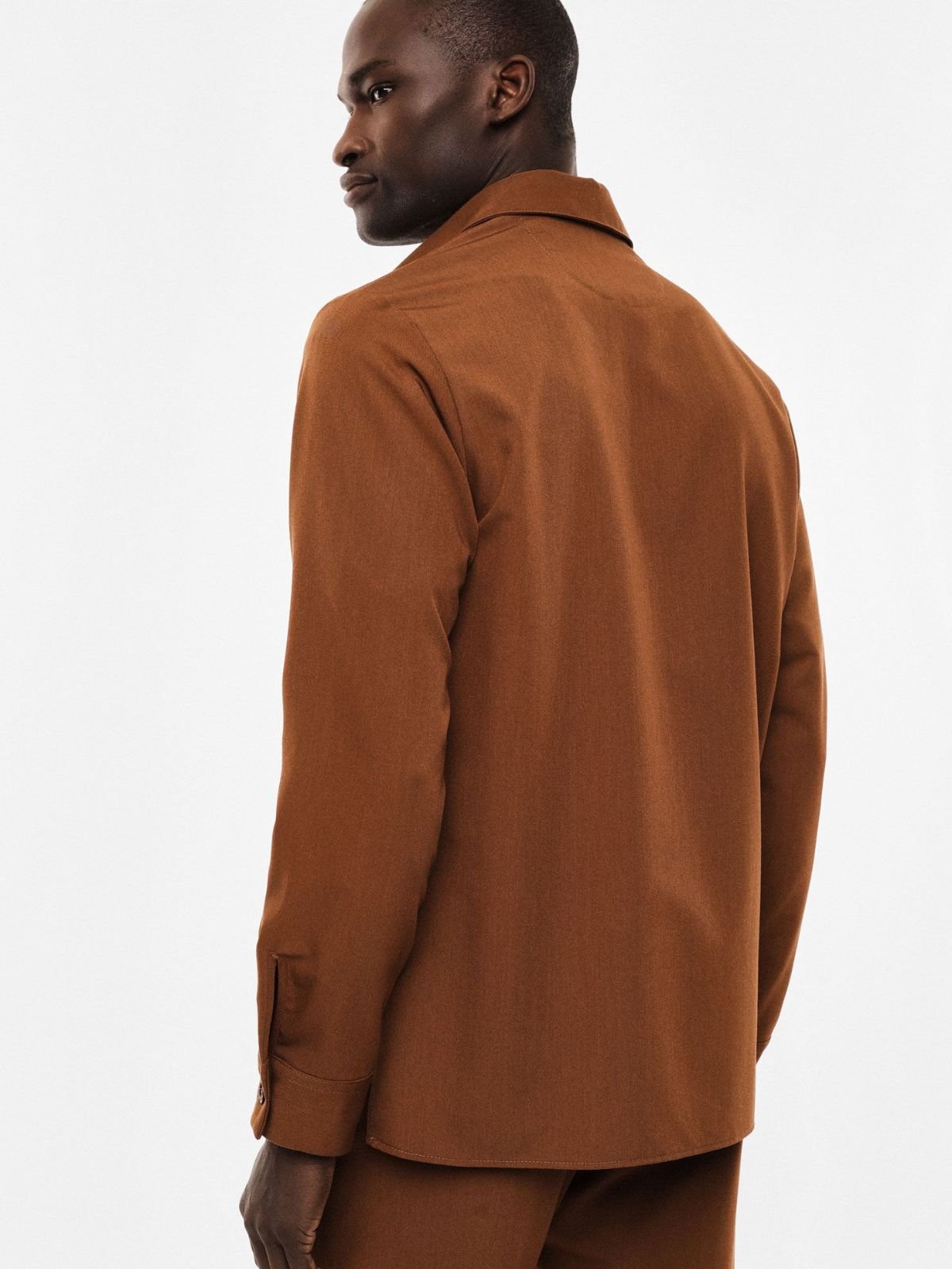 Camicia classica con tasche frontali applicate Uomo - Imperial - World Fashion