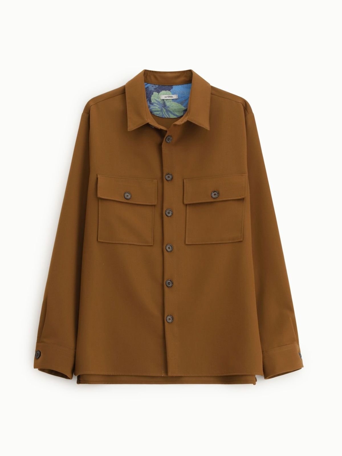 Camicia classica con tasche frontali applicate Uomo - Imperial - World Fashion