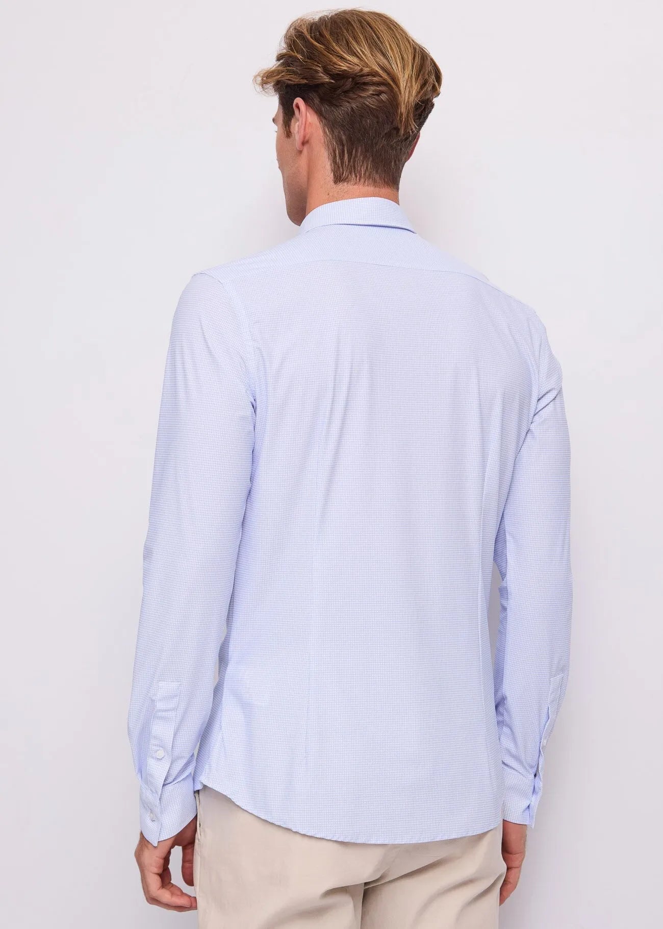 Camicia Collo Italiano Fit Slim M/Lunga in nylon Uomo - Gaudì Jeans - World Fashion