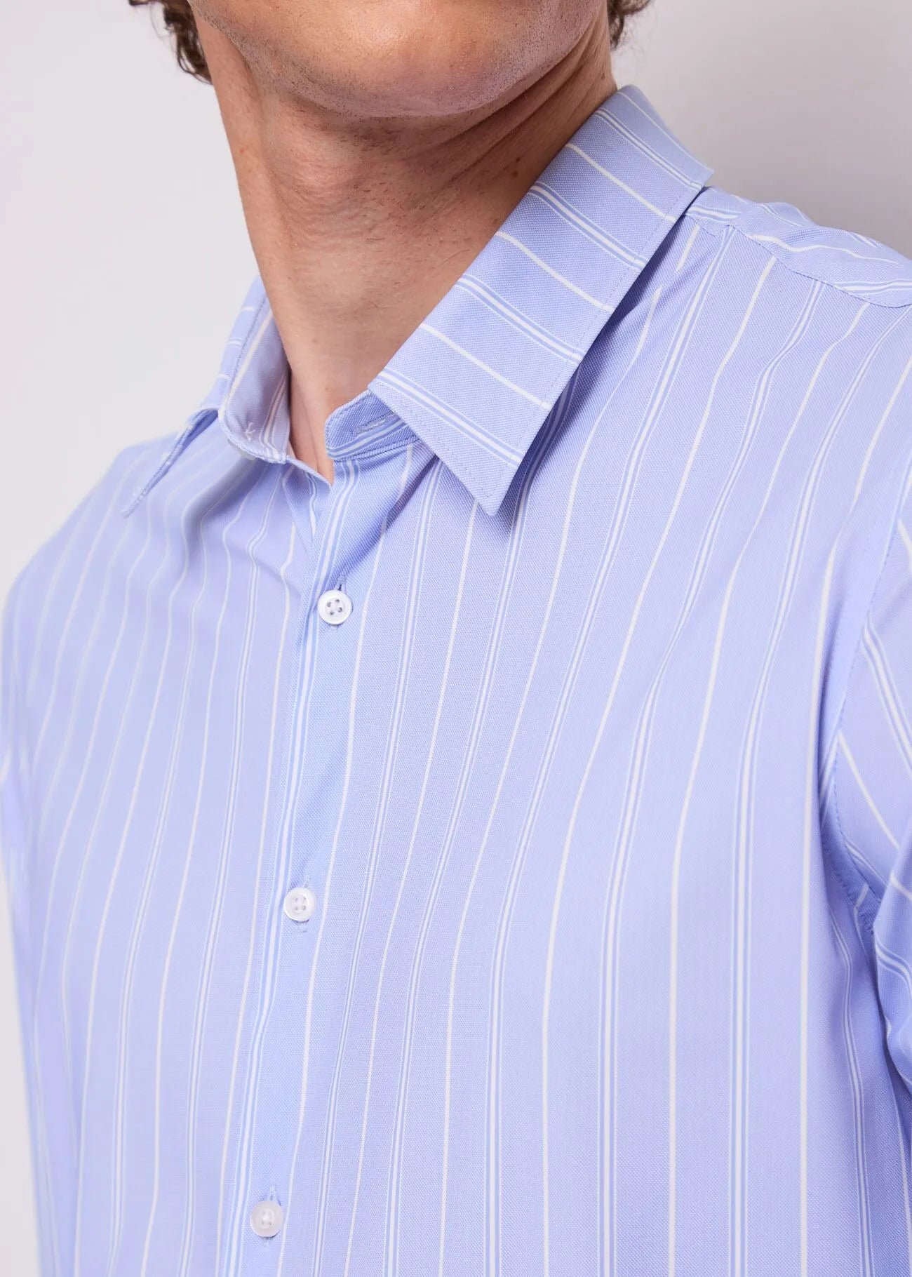 Camicia Collo Italiano Fit Slim M/Lunga in nylon Uomo - Gaudì Jeans - World Fashion