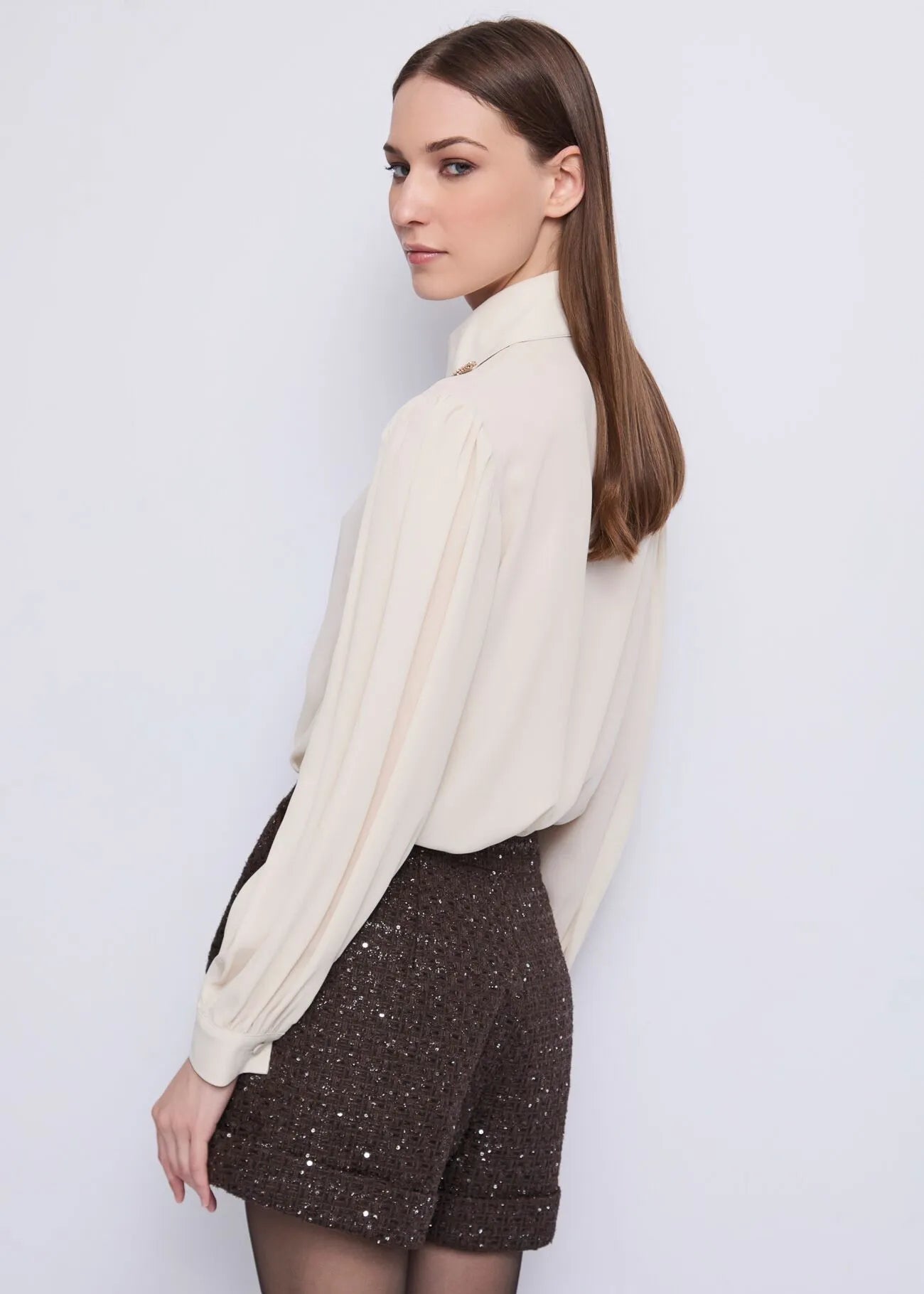 Camicia Collo Ricamato M - L Donna - GAUDI FASHION - 521FD45024 - World Fashion