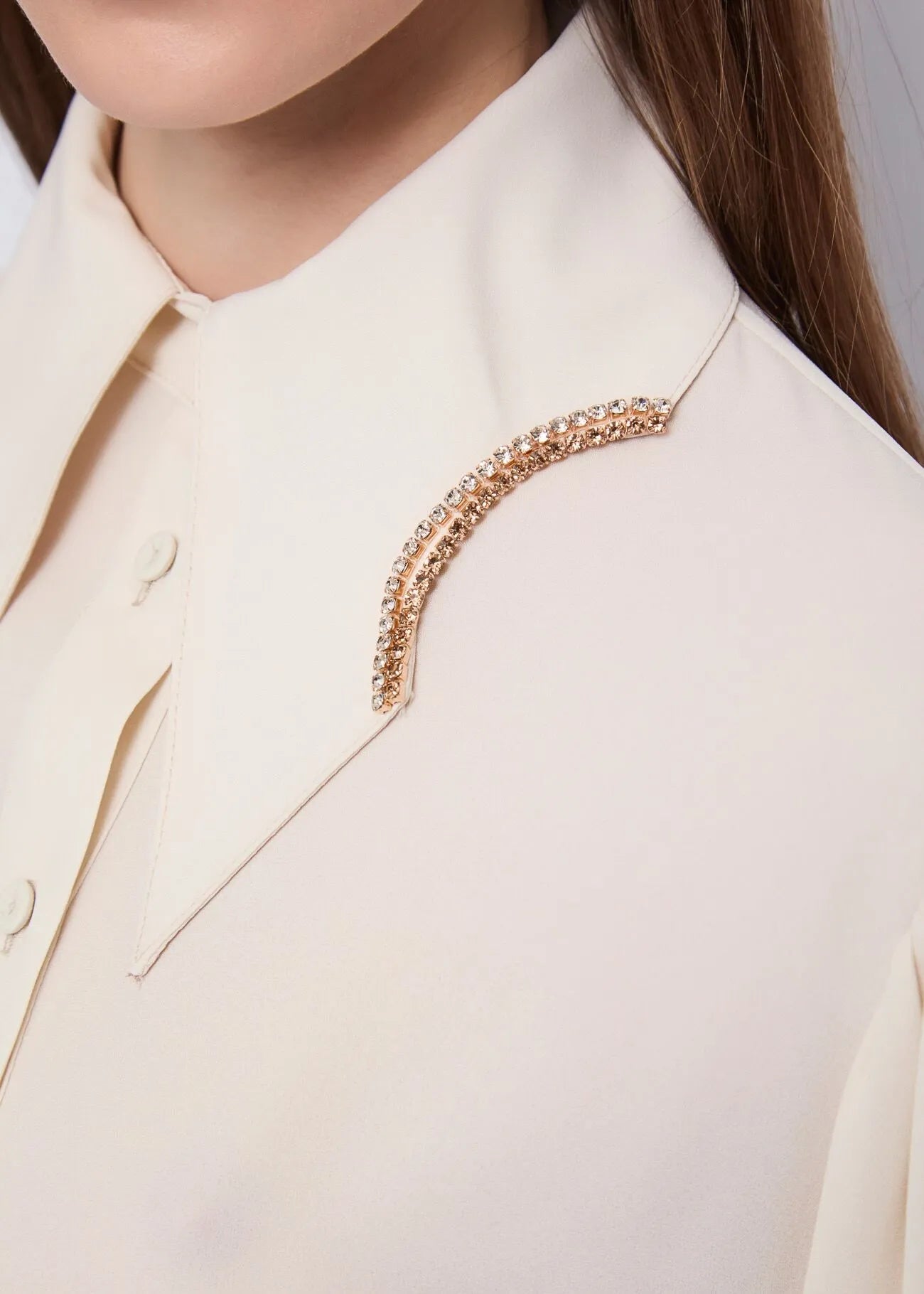 Camicia Collo Ricamato M - L Donna - GAUDI FASHION - 521FD45024 - World Fashion