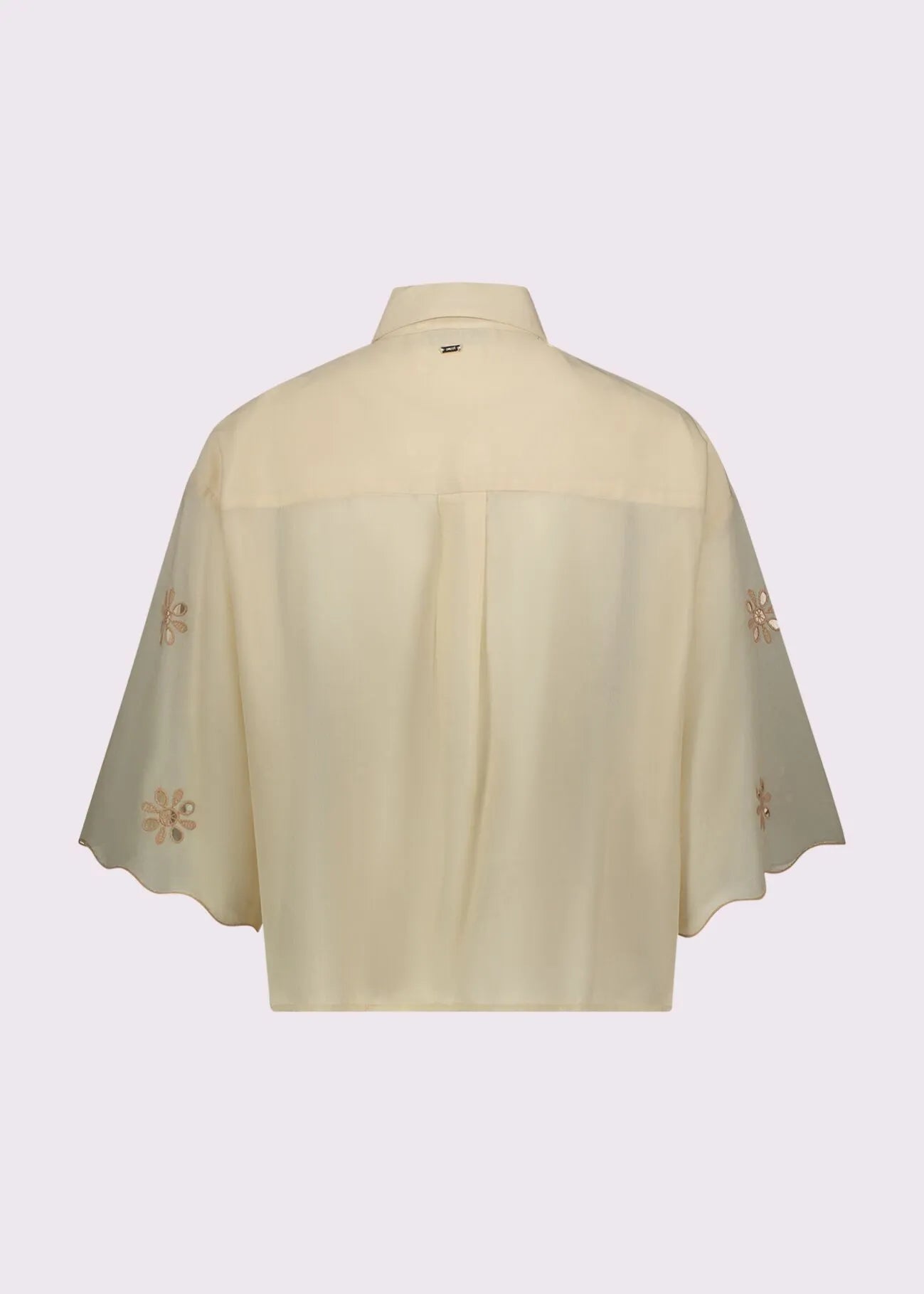 Camicia Cropped con ricami Donna - Gaudì Fashion - World Fashion