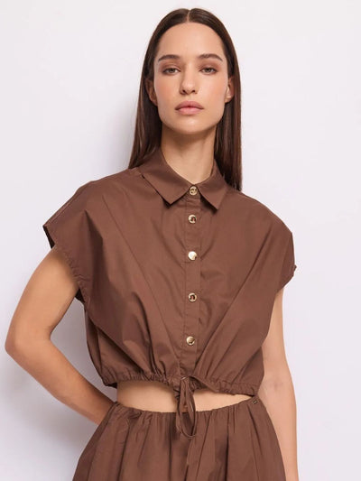 Gaudì - Camicia Cropped S-M - Donna