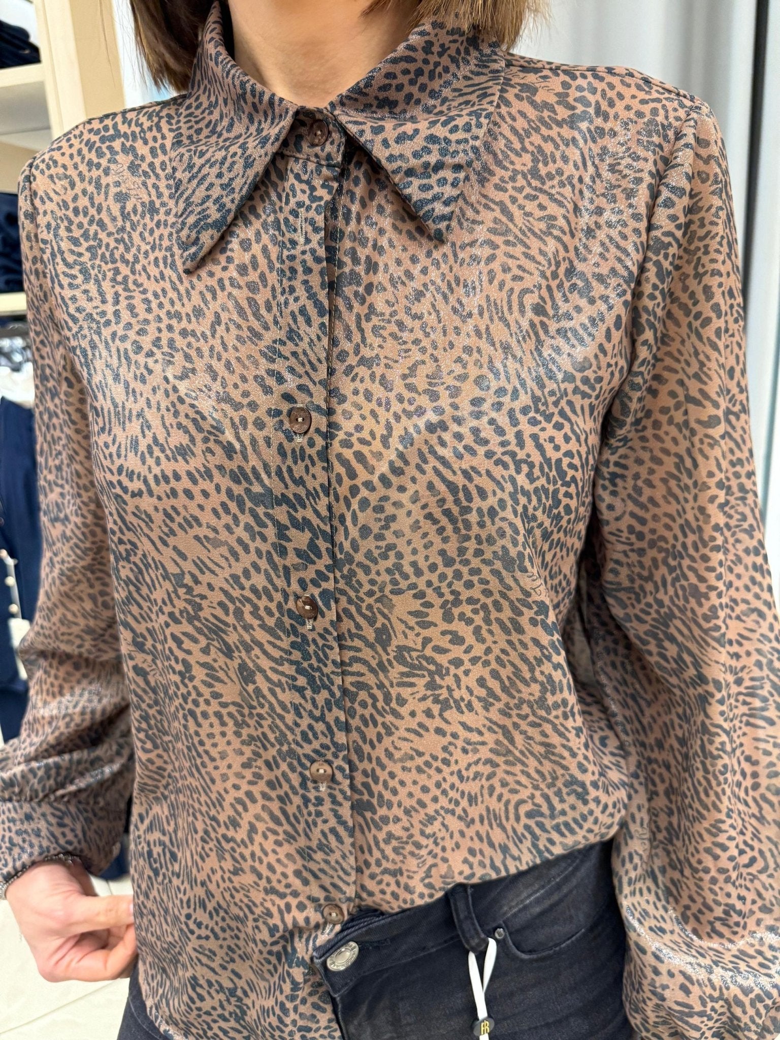 Camicia manica lunga Donna - Yes Zee - C013C501 - World Fashion