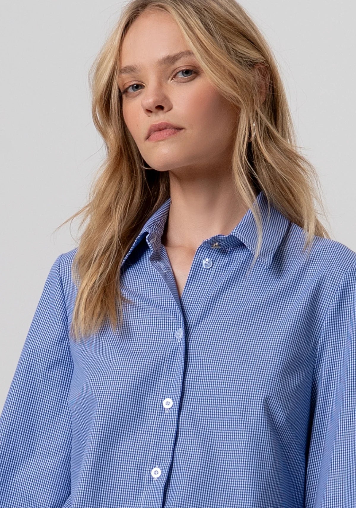 Camicia regular a quadretti Donna - Fracomina - World Fashion