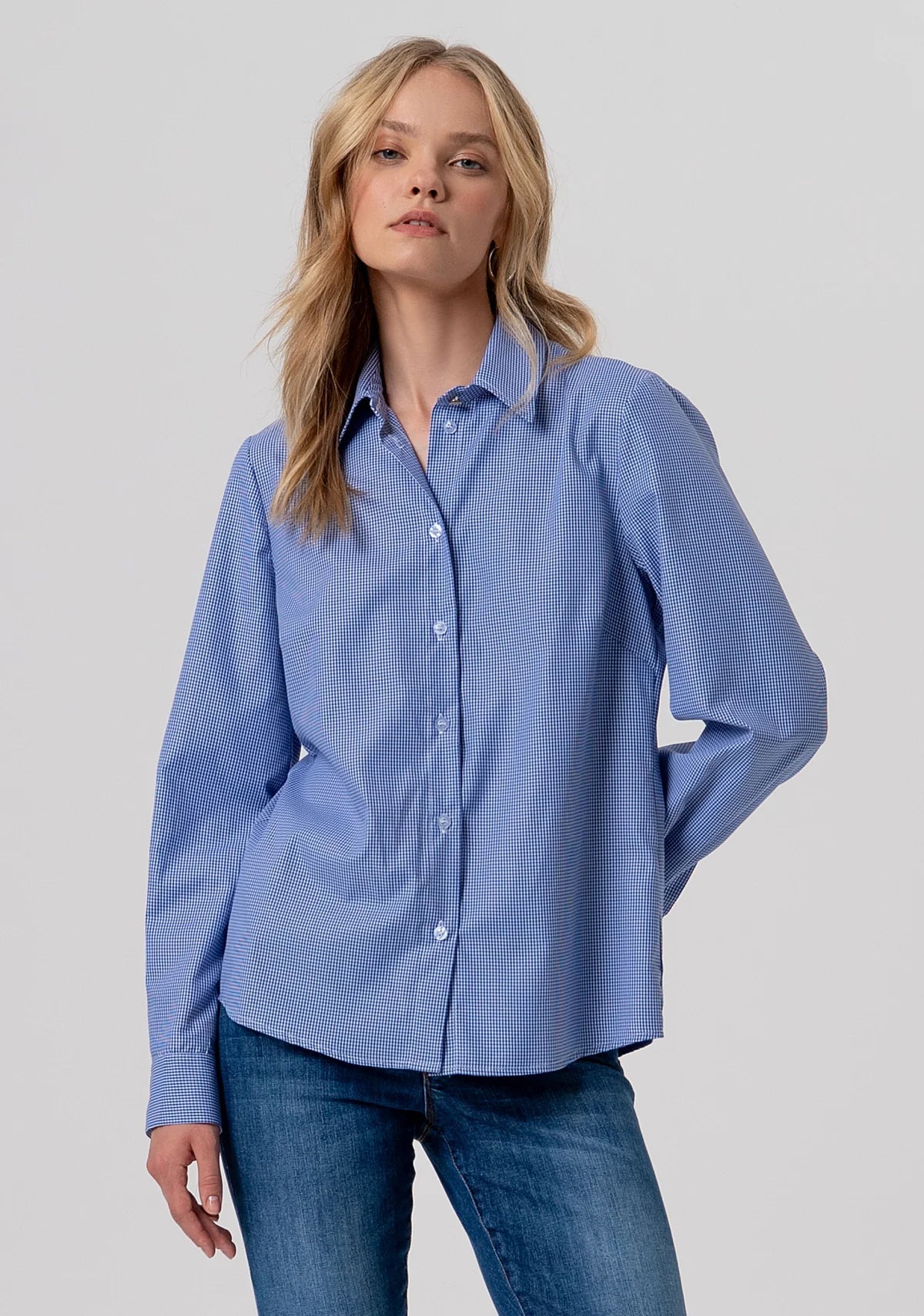 Camicia regular a quadretti Donna - Fracomina - World Fashion