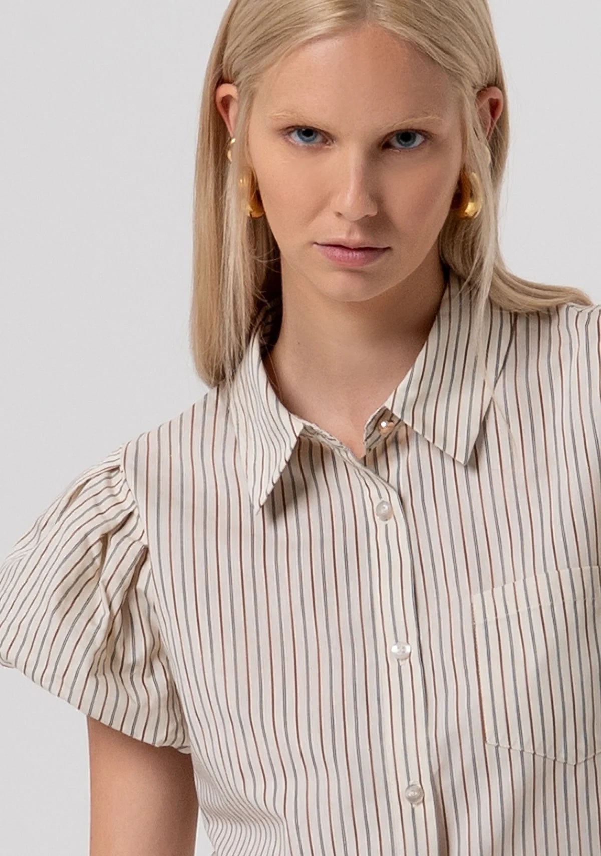 Camicia regular a righe Donna - Fracomina - World Fashion