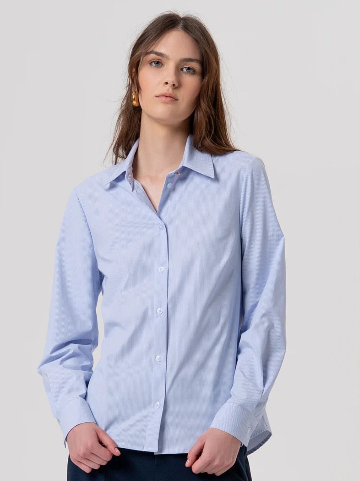 Camicia regular a righe Donna - Fracomina - World Fashion