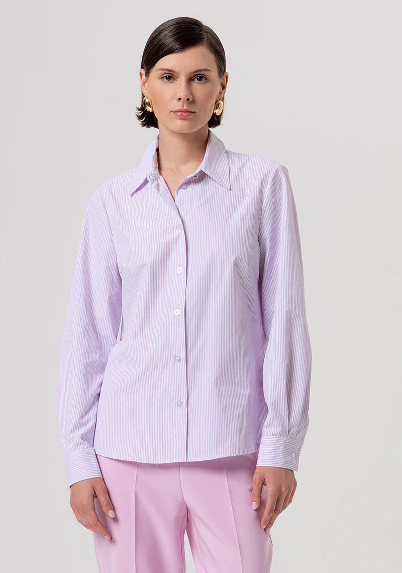 Camicia regular a righe Donna - Fracomina - World Fashion