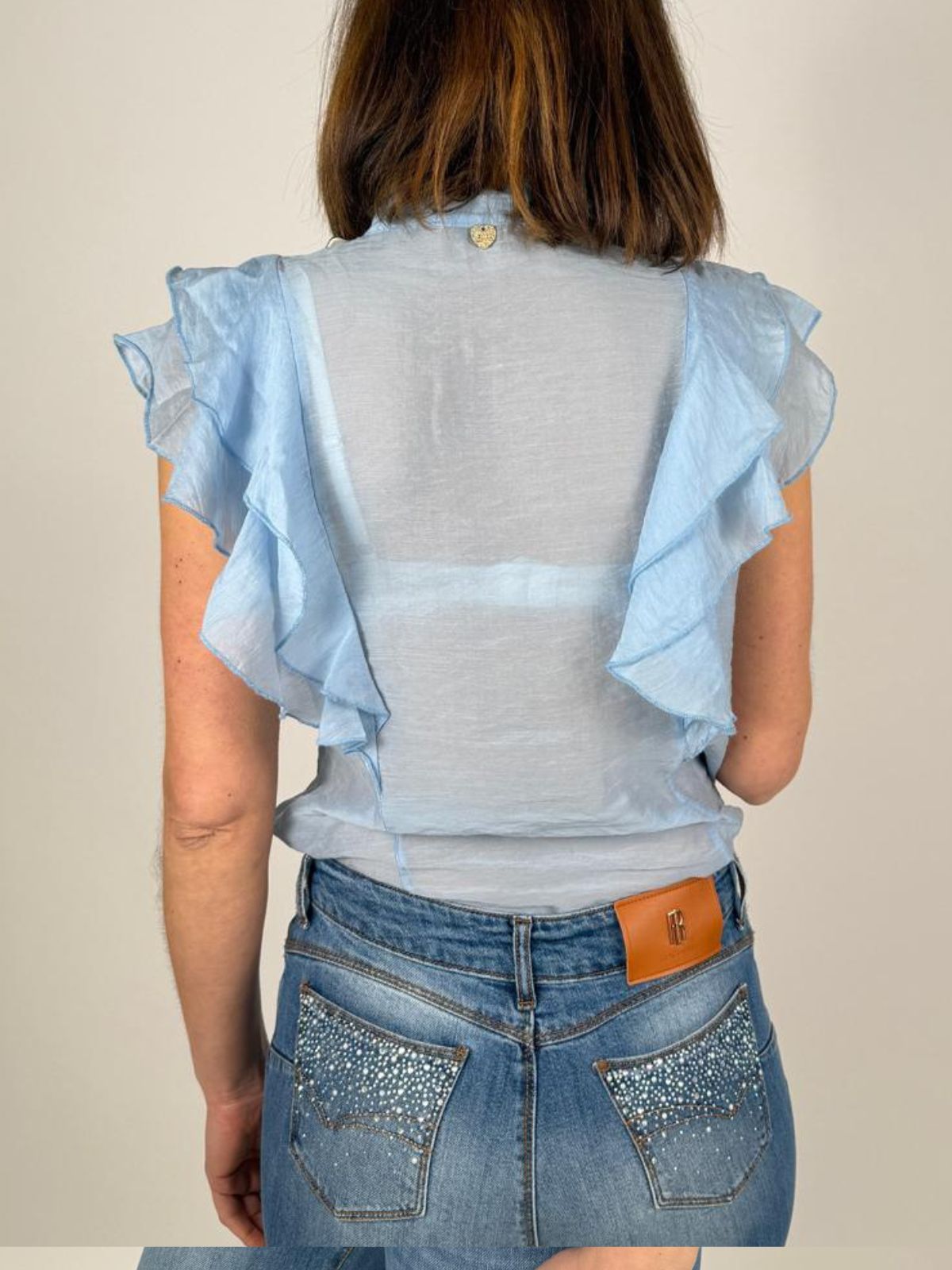 Camicia Senza Maniche Fiocco Water Donna - Lolita - World Fashion