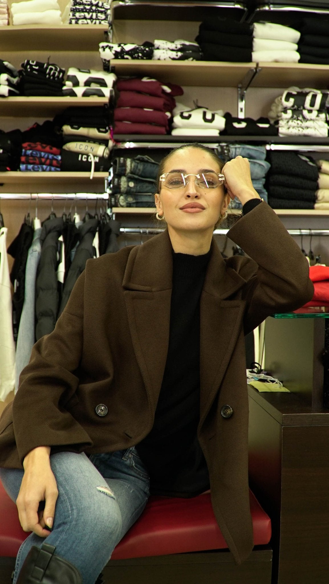 Cappotto corto a doppiopetto - Please - K493SSPEZI - World Fashion