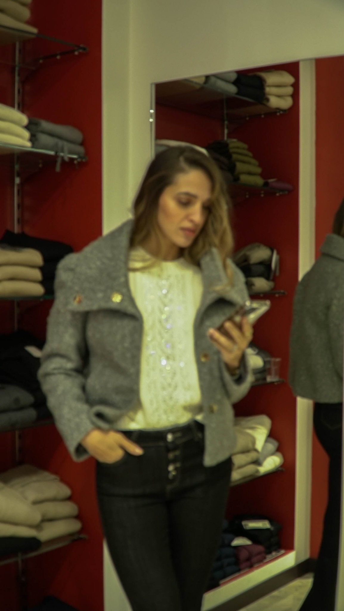 Cappotto corto. Donna - Yes Zee - G008KG00 - World Fashion