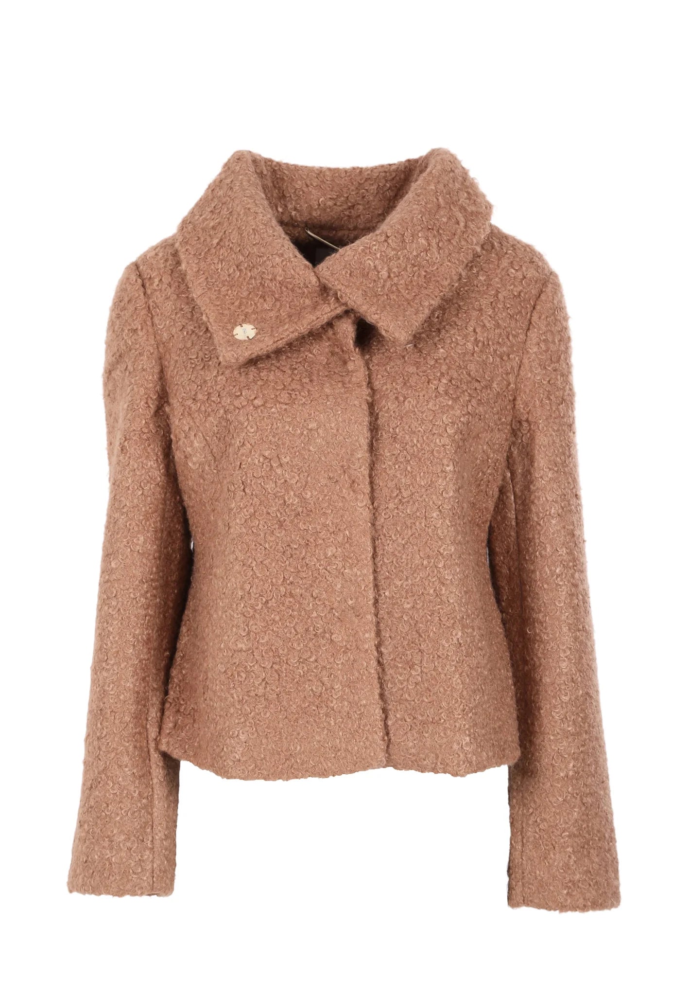 Cappotto corto. Donna - Yes Zee - G008KG00 - World Fashion