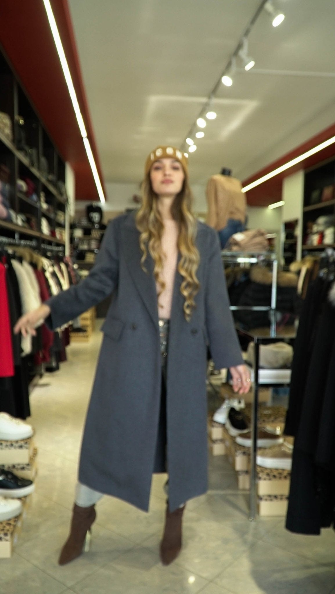 Cappotto lungo doppiopetto - VICOLO - TF0009 - World Fashion