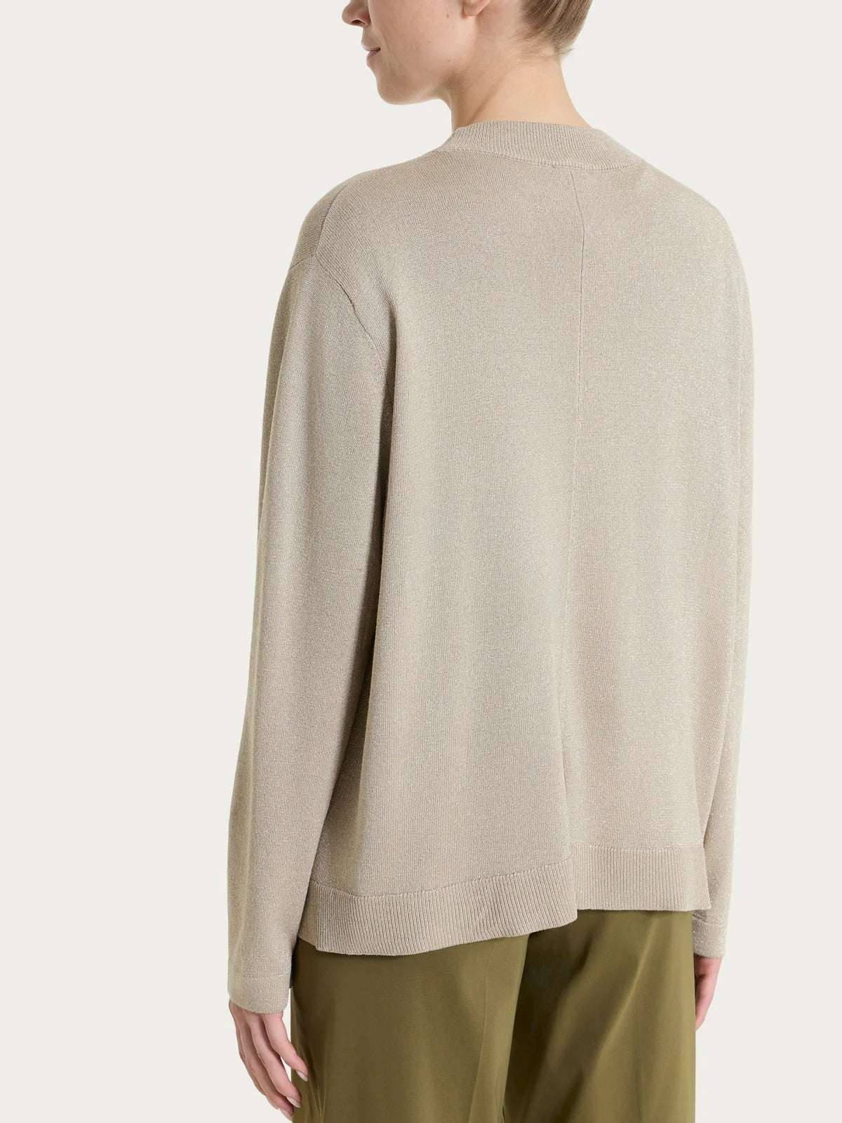 Cardigan aperto in Lurex Summertime Donna - Ragno - World Fashion