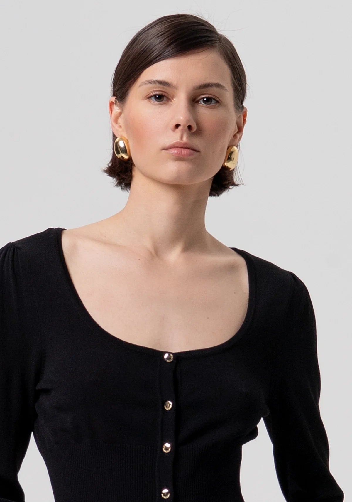 Cardigan cropped slim Donna - Fracomina - World Fashion