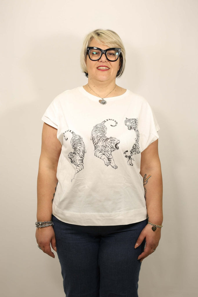 CFC0122848003 - T - SHIRT - RINASCIMENTO CURVY - World Fashion