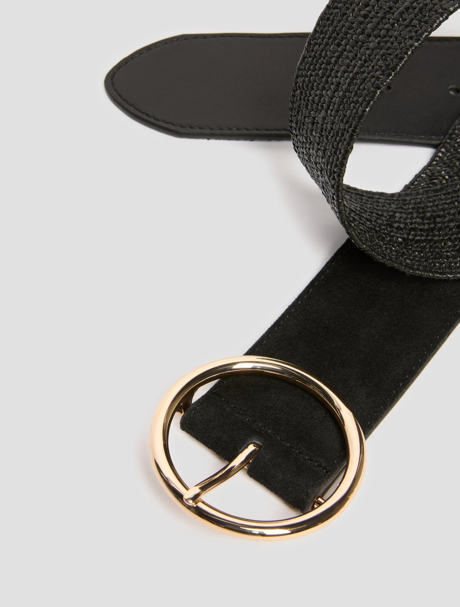 Cintura Alta In Rafia Elastica Donna - PennyBlack - World Fashion
