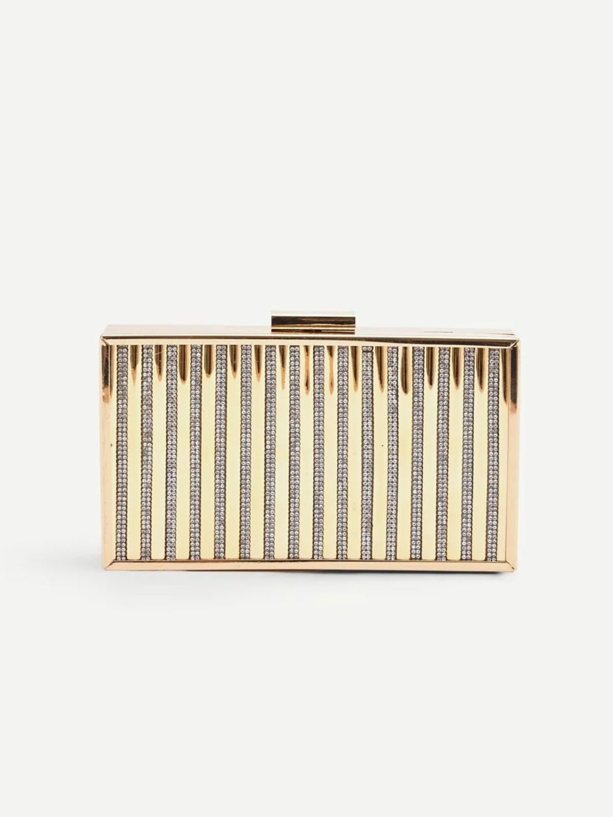 Clutch rigida con pavé di strass Donna - Rinascimento - World Fashion