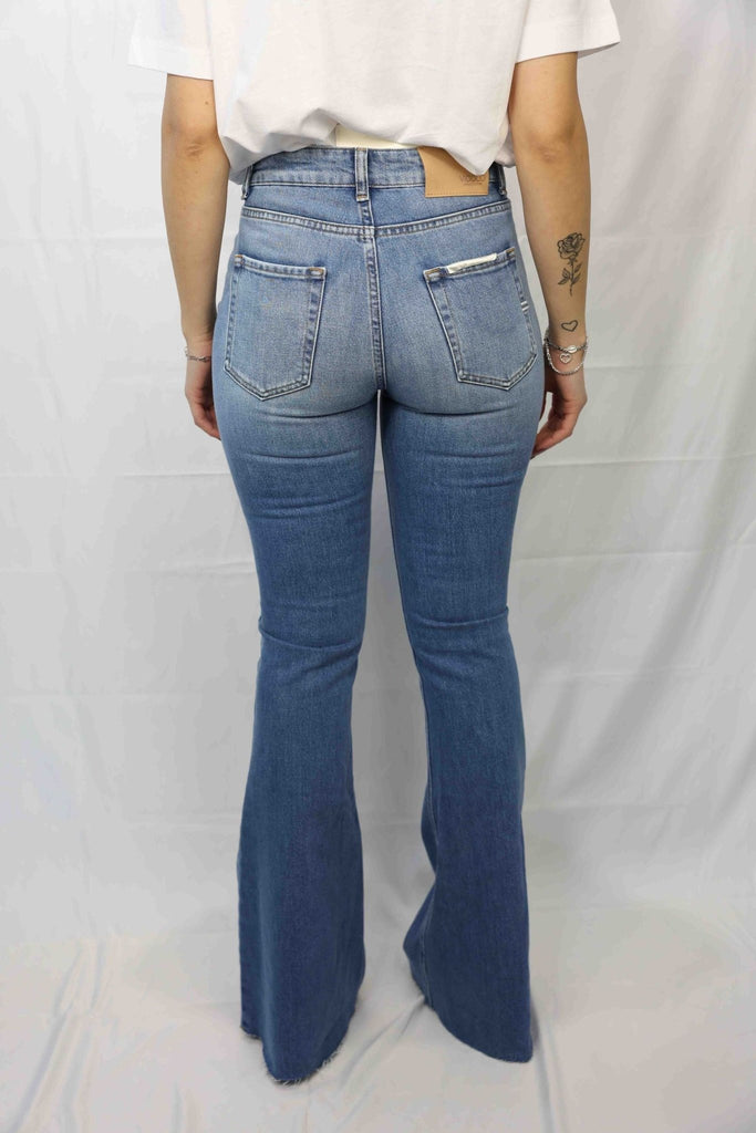 DD5136 - Jeans a zampa Gisele Flare - VICOLO - World Fashion