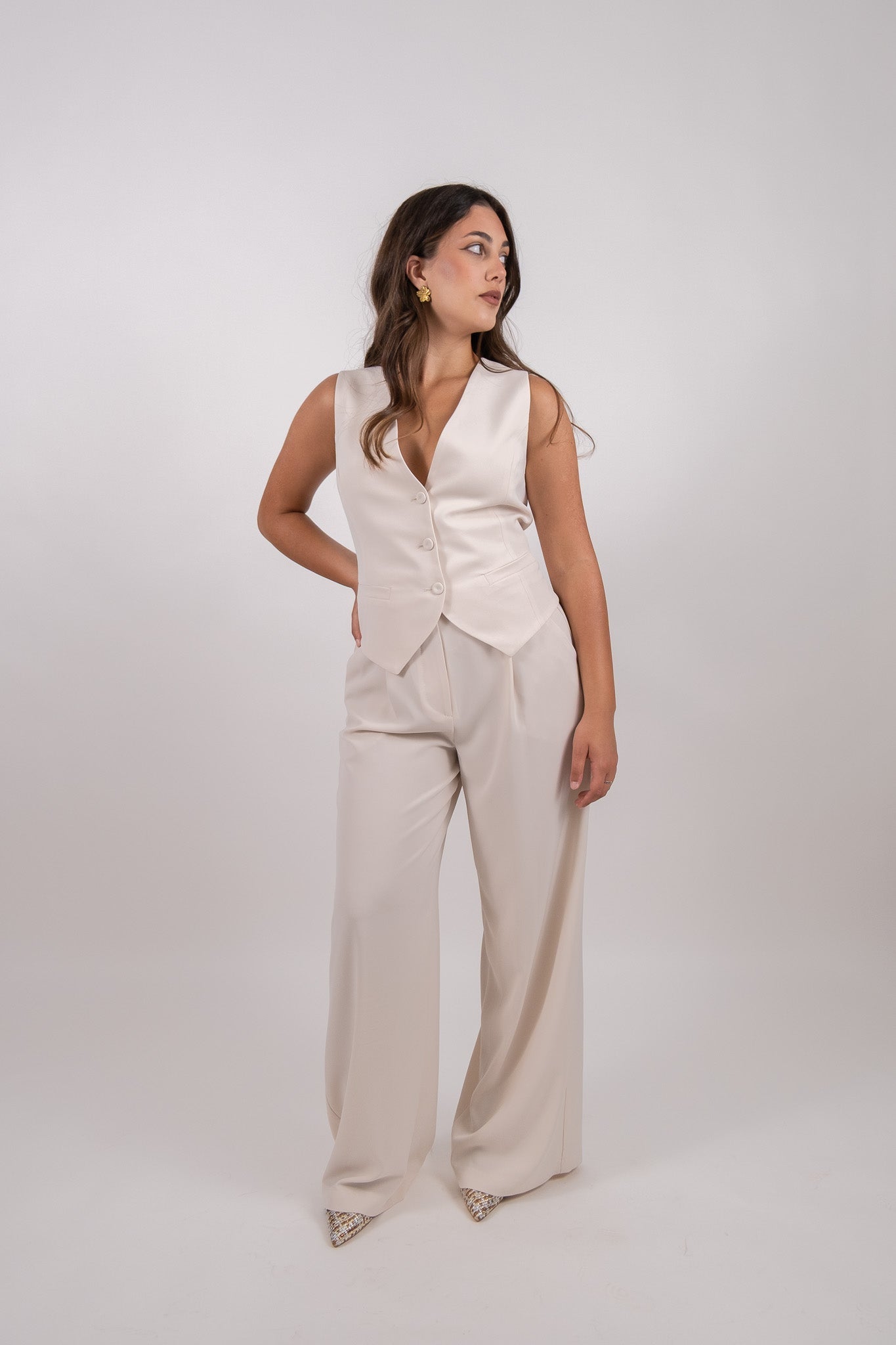Dixie - Completo pantalone+gilet - Donna - World Fashion