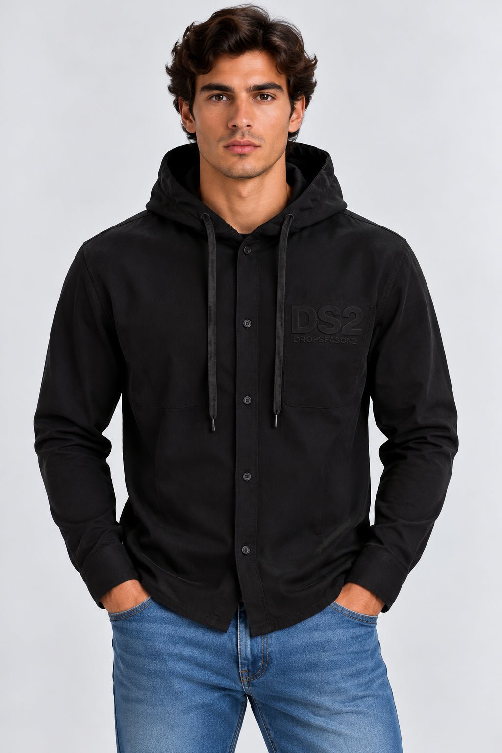 Ds2 - Camicia con cappuccio - Uomo - World Fashion