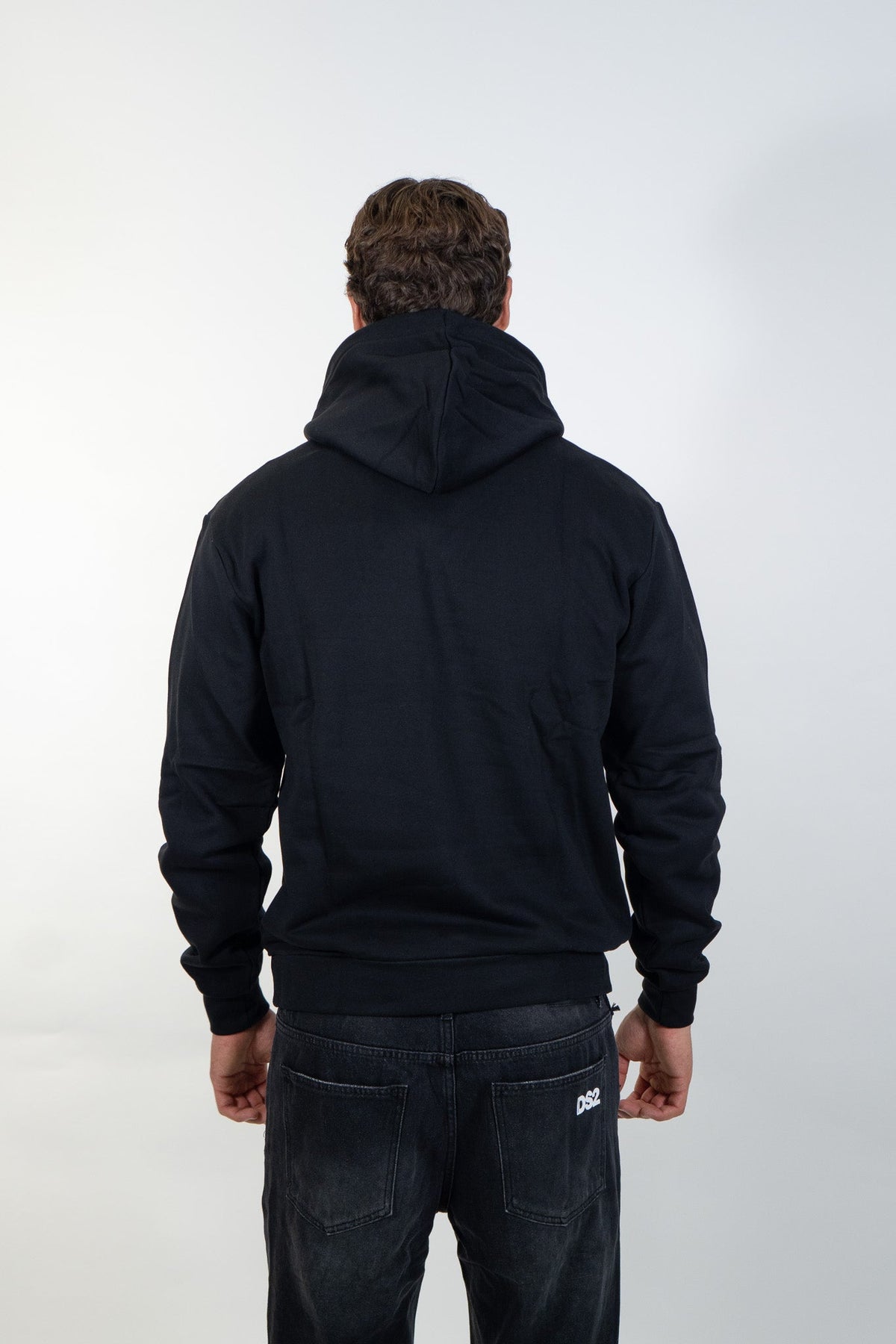 Ds2 - Felpa con cappuccio maxi logo - Uomo - World Fashion