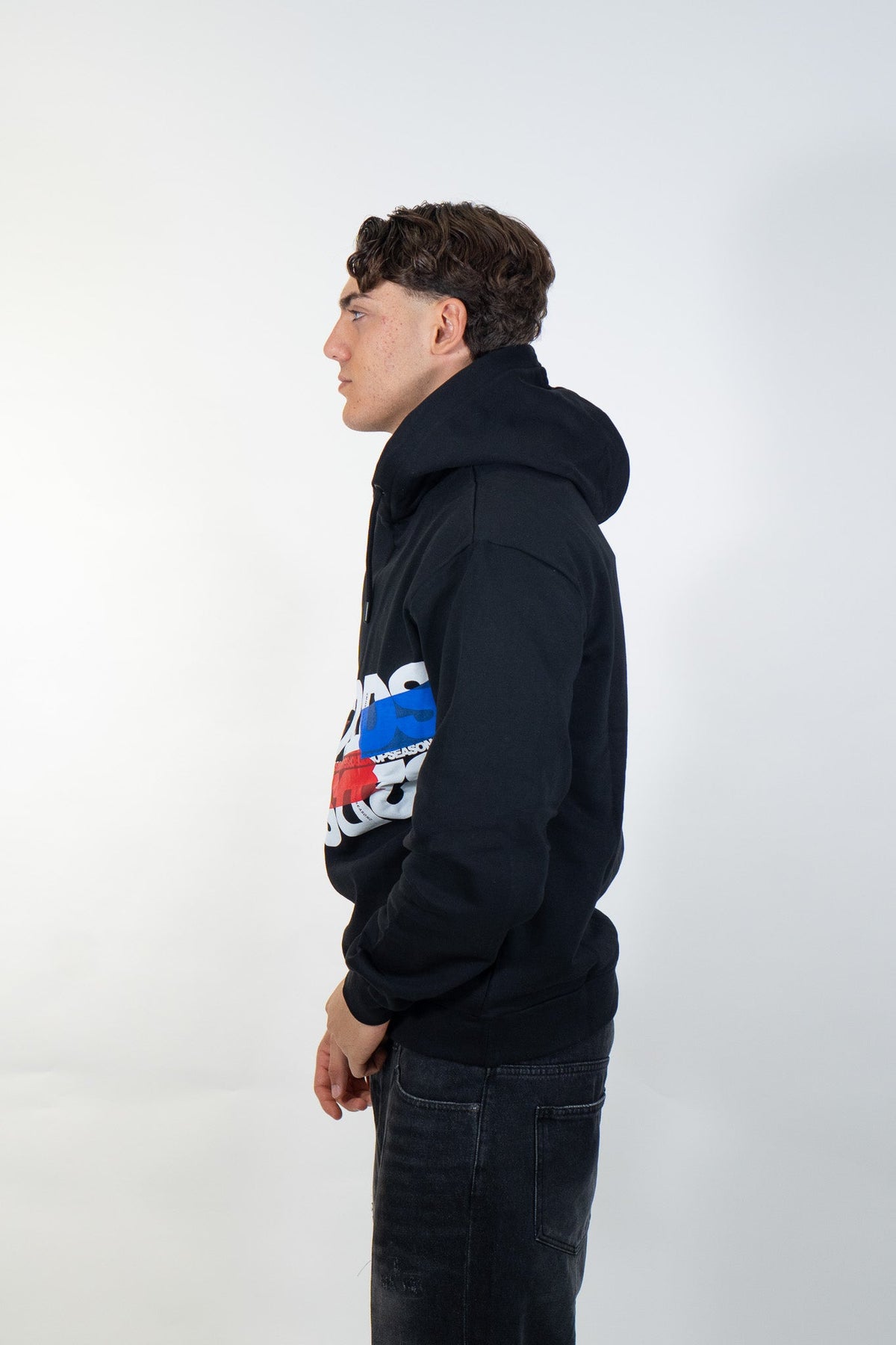 Ds2 - Felpa con cappuccio maxi logo - Uomo - World Fashion