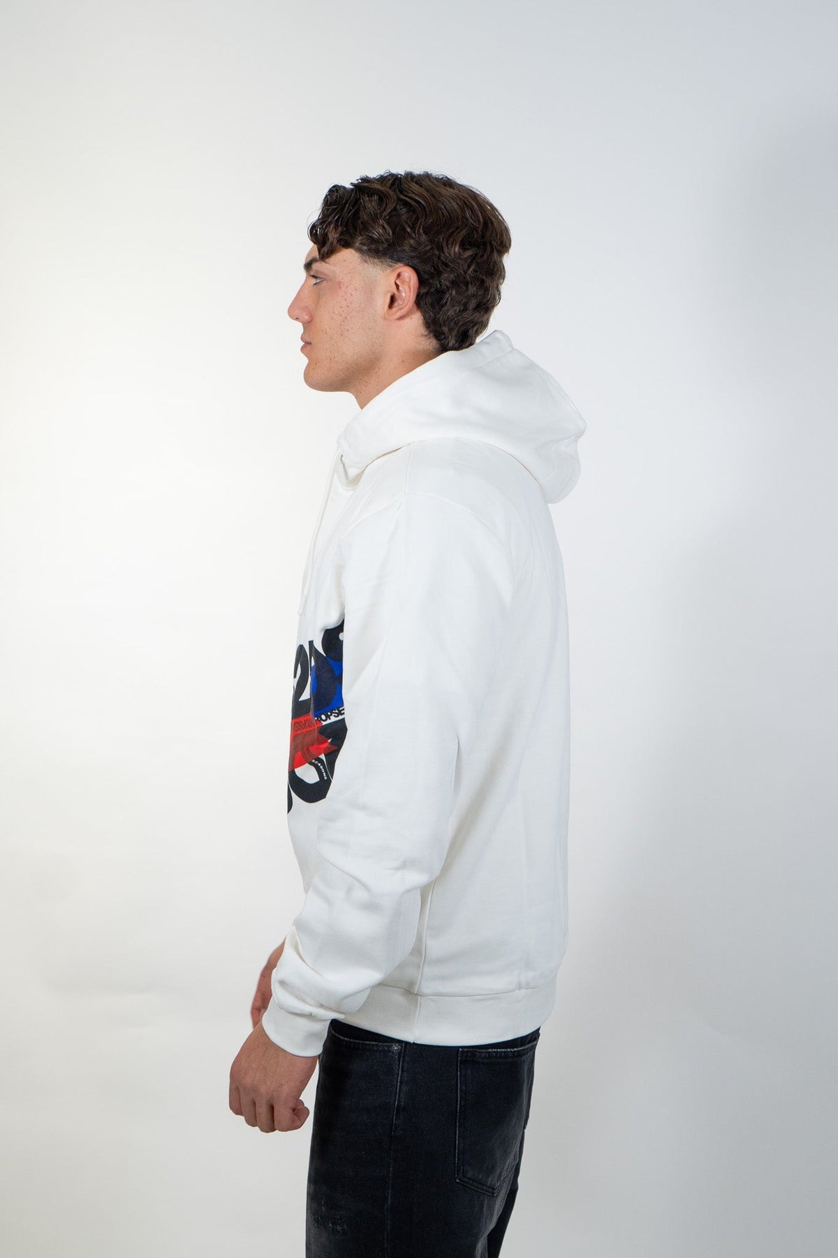 Ds2 - Felpa con cappuccio maxi logo - Uomo - World Fashion