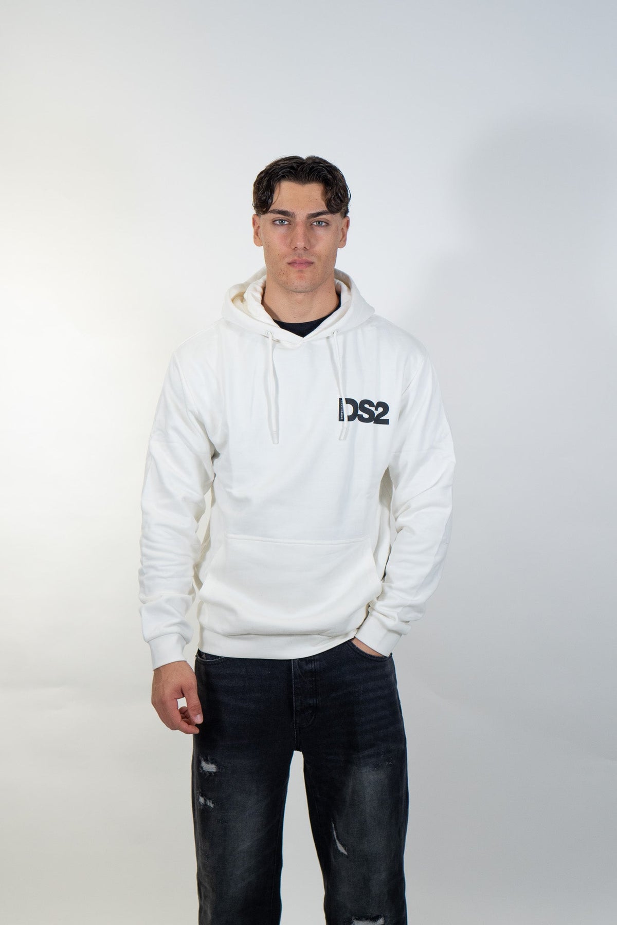 Ds2 - Felpa con cappuccio - Uomo - World Fashion