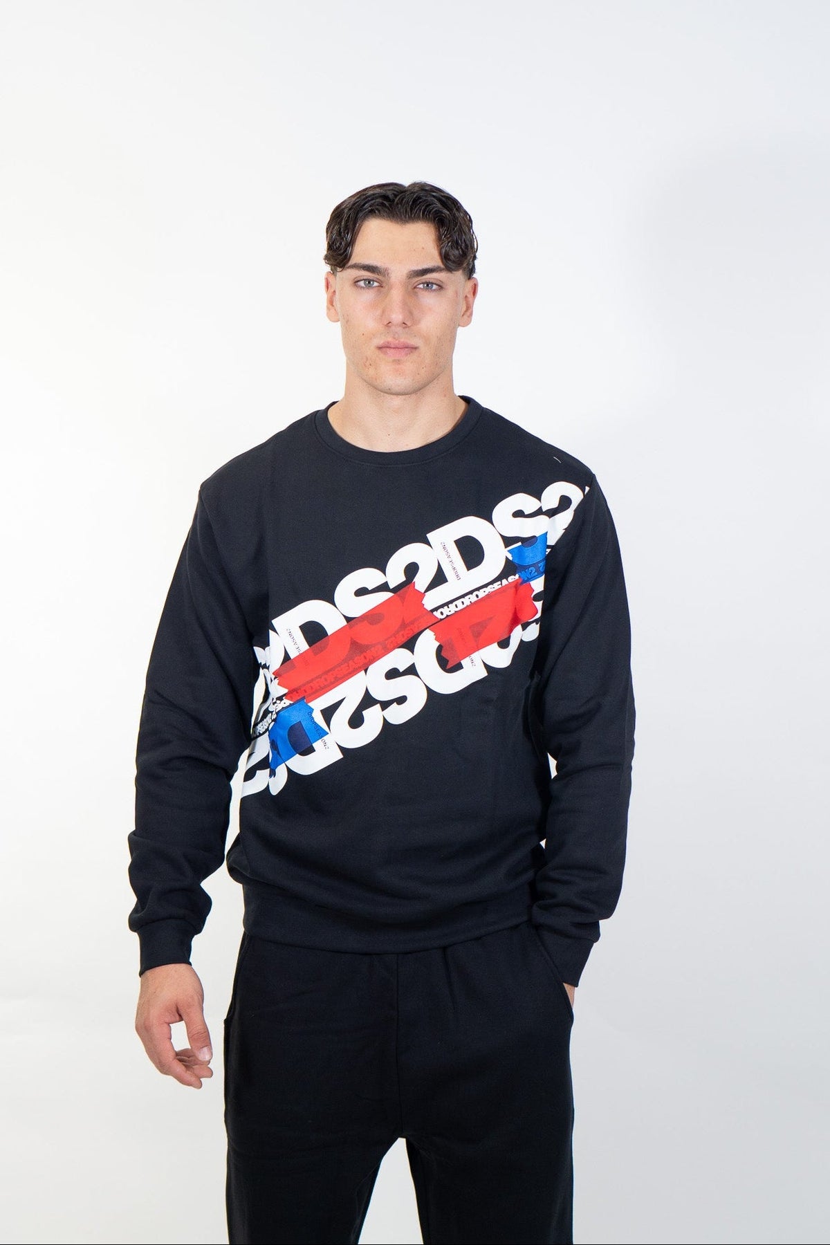 Ds2 - Felpa girocollo - Uomo - World Fashion