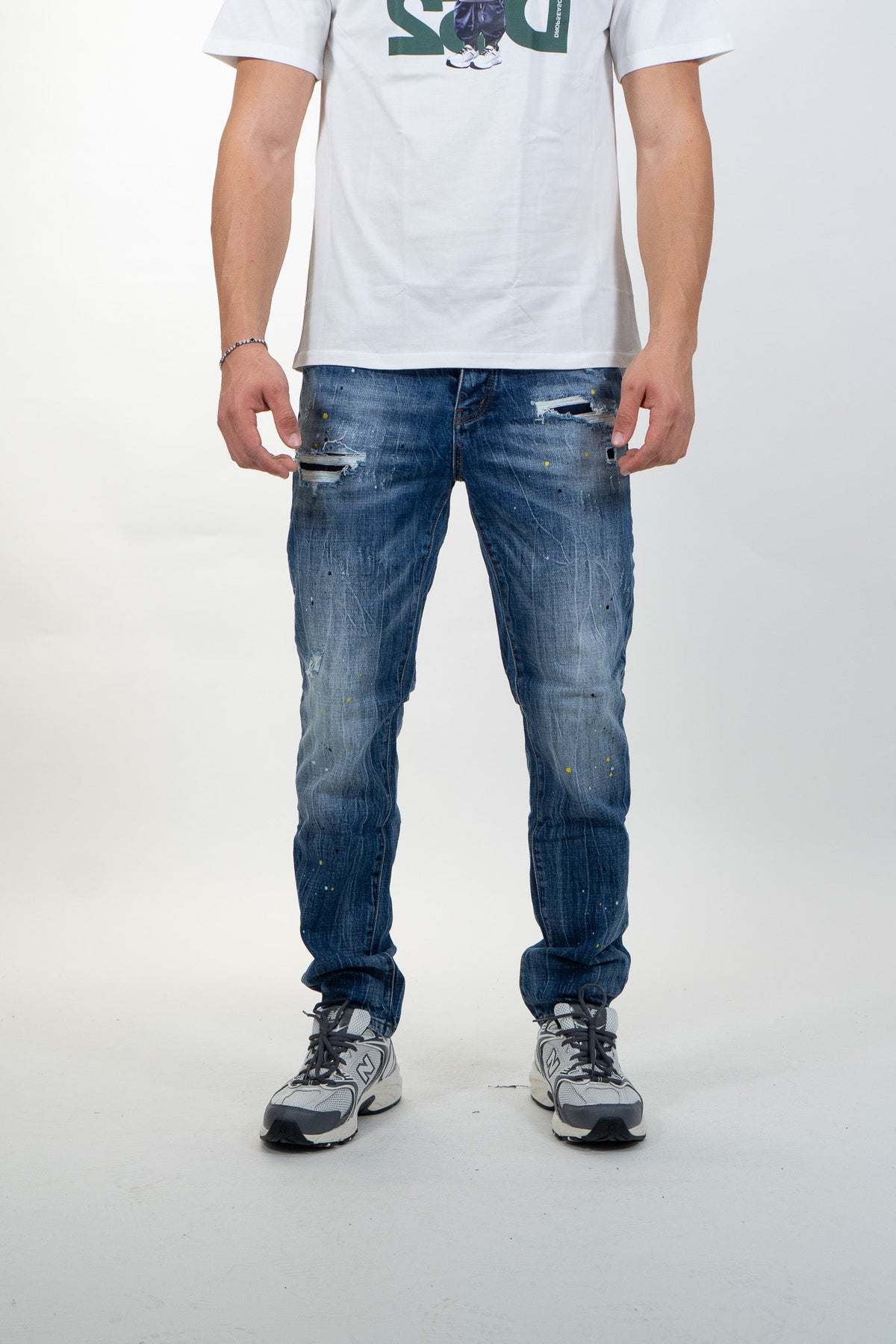 Ds2 - Jeans lavaggio used - Uomo - World Fashion