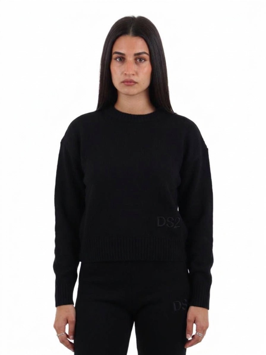 Ds2 - Maglia Girocollo Crop - Donna - World Fashion