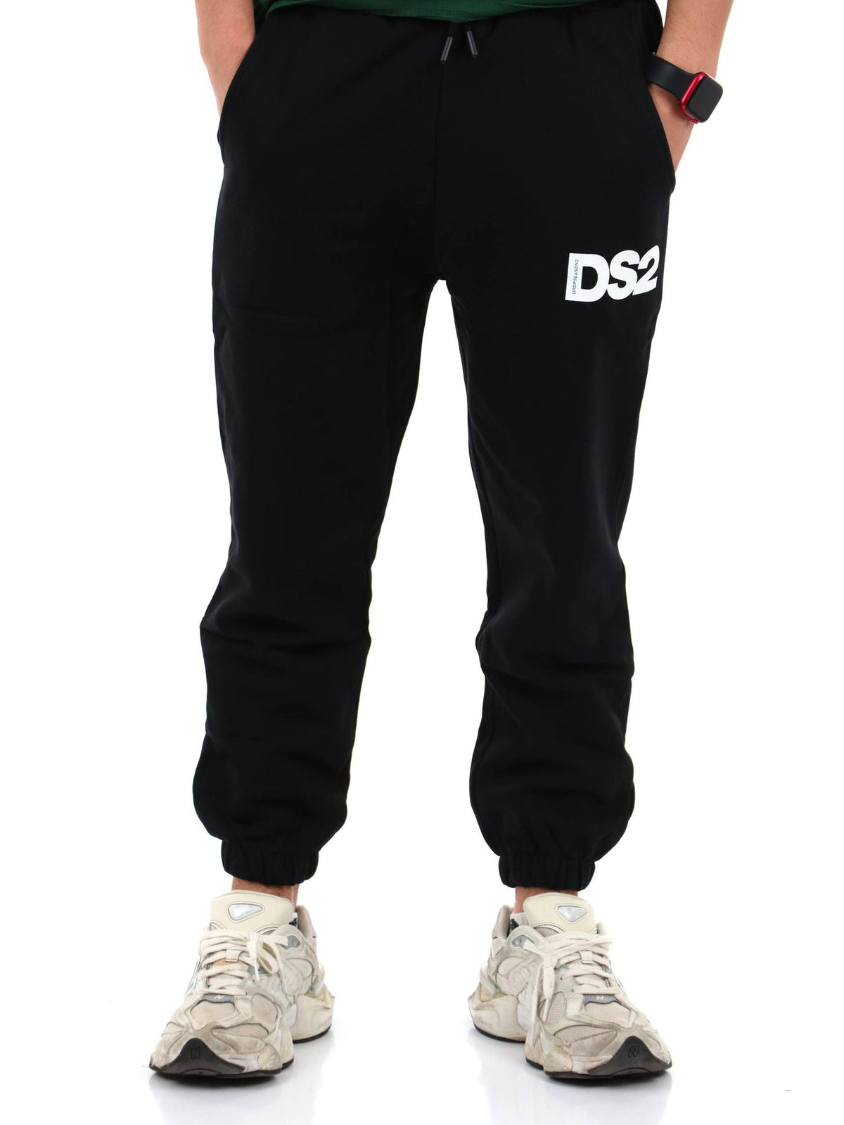 Ds2 - Pantalone tuta con maxi logo - Uomo - World Fashion