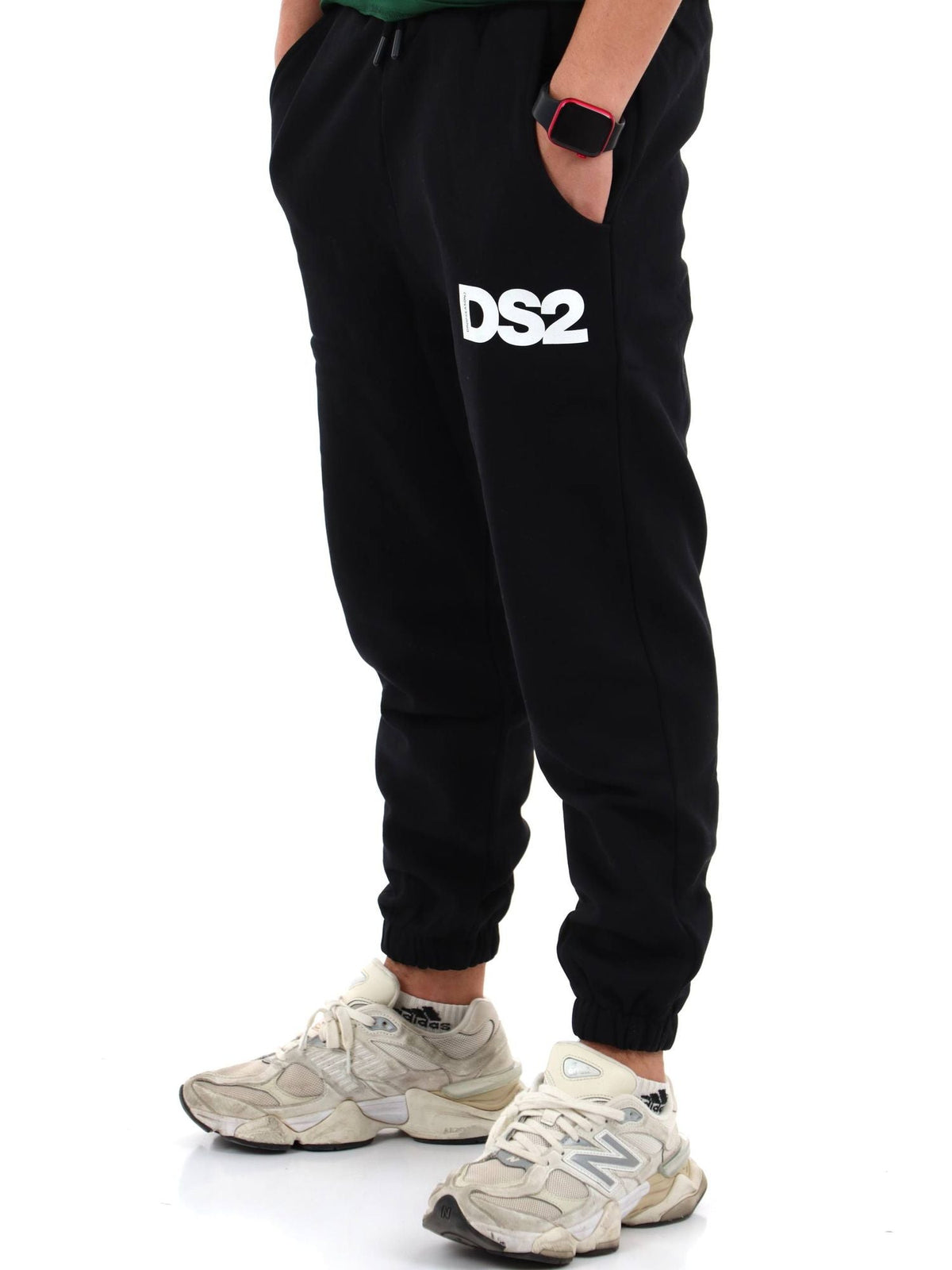 Ds2 - Pantalone tuta con maxi logo - Uomo - World Fashion