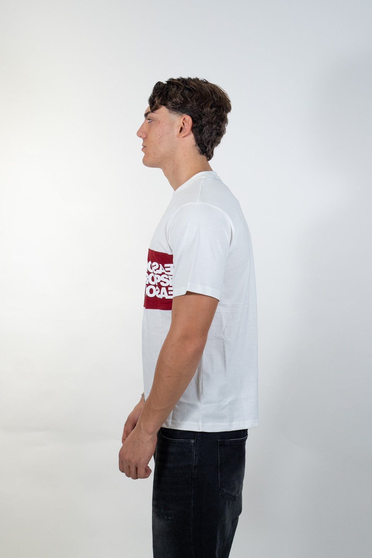 Ds2 - T-shirt con fascia logo - Uomo - World Fashion