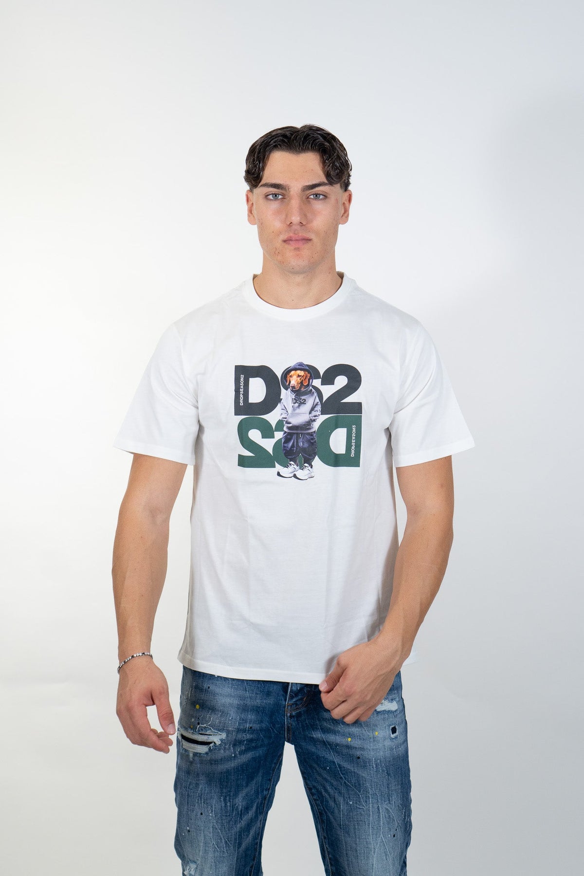 Ds2 - T-shirt con stampa - Uomo - World Fashion