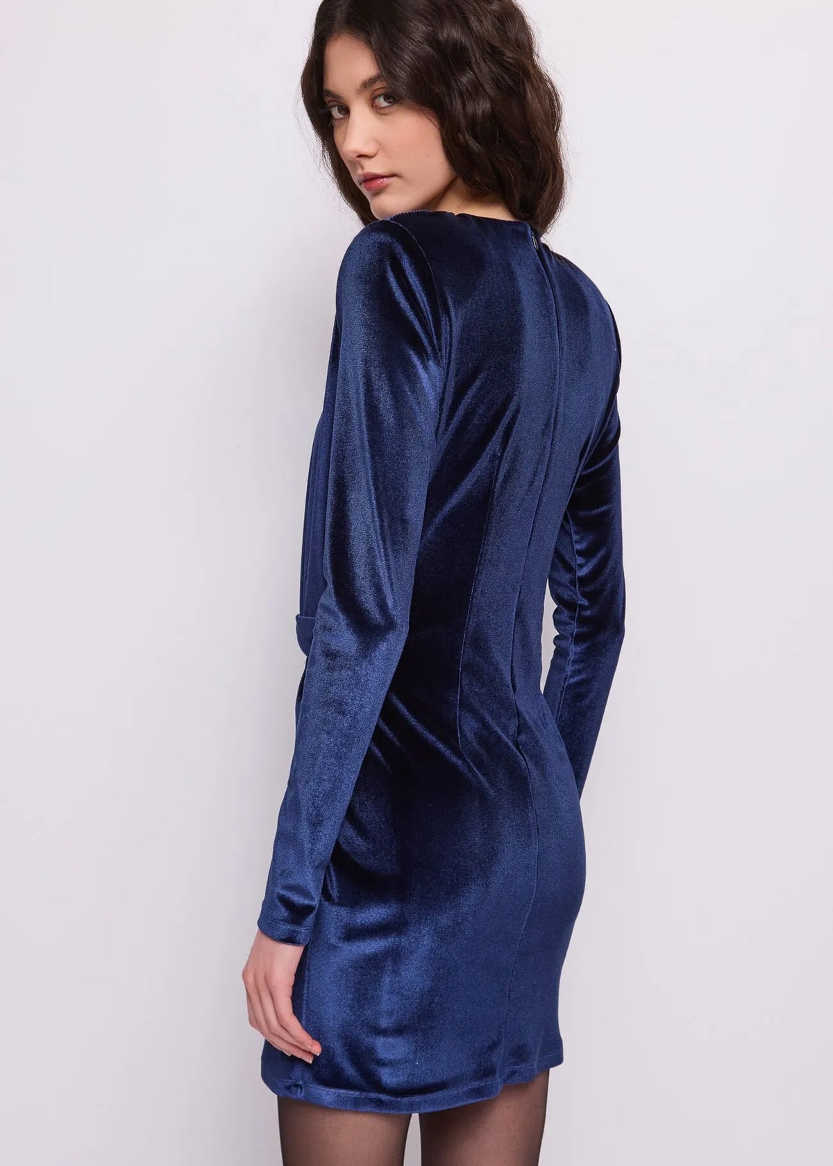 Gaudì - Abito Corto In Jersey Velluto M-L - Donna