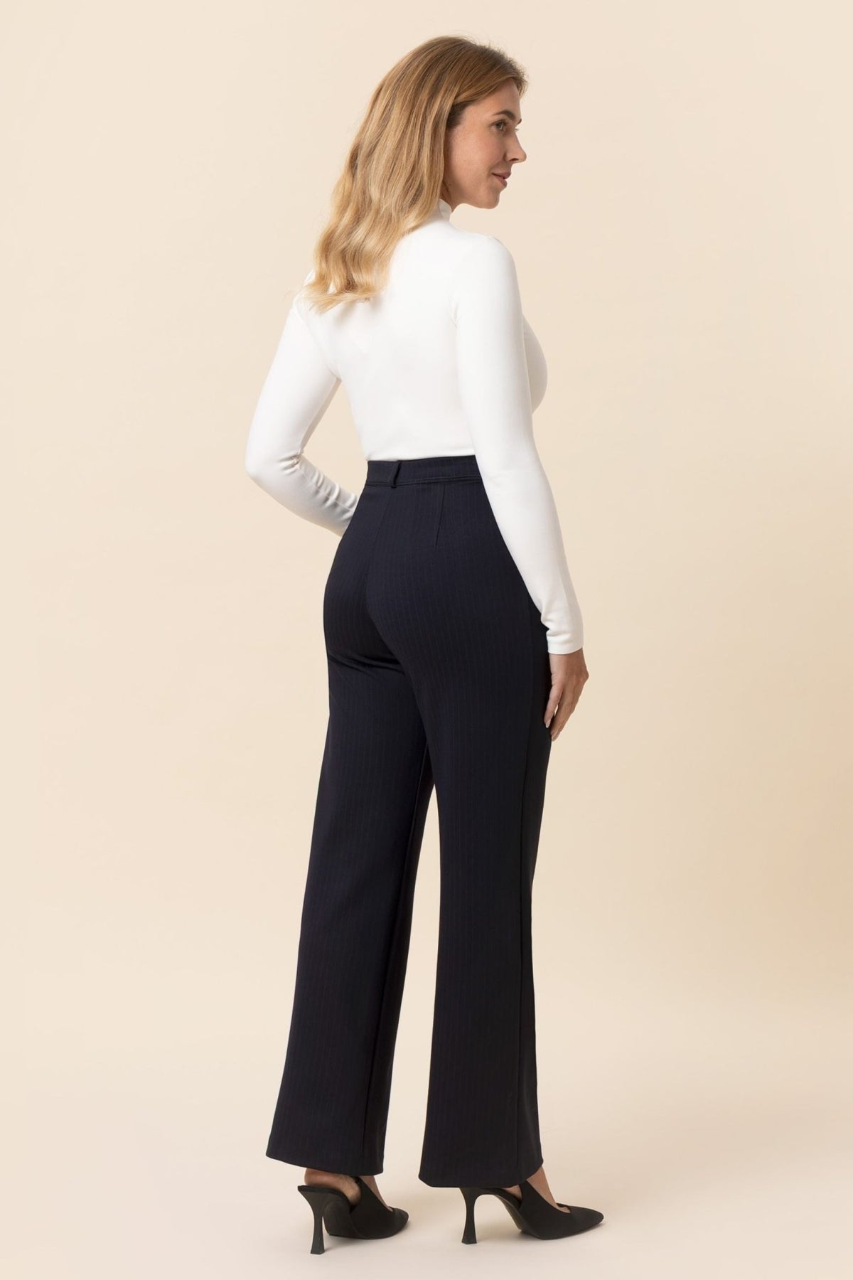 East Drive - Pantalone punto Milano stampato - Donna - World Fashion