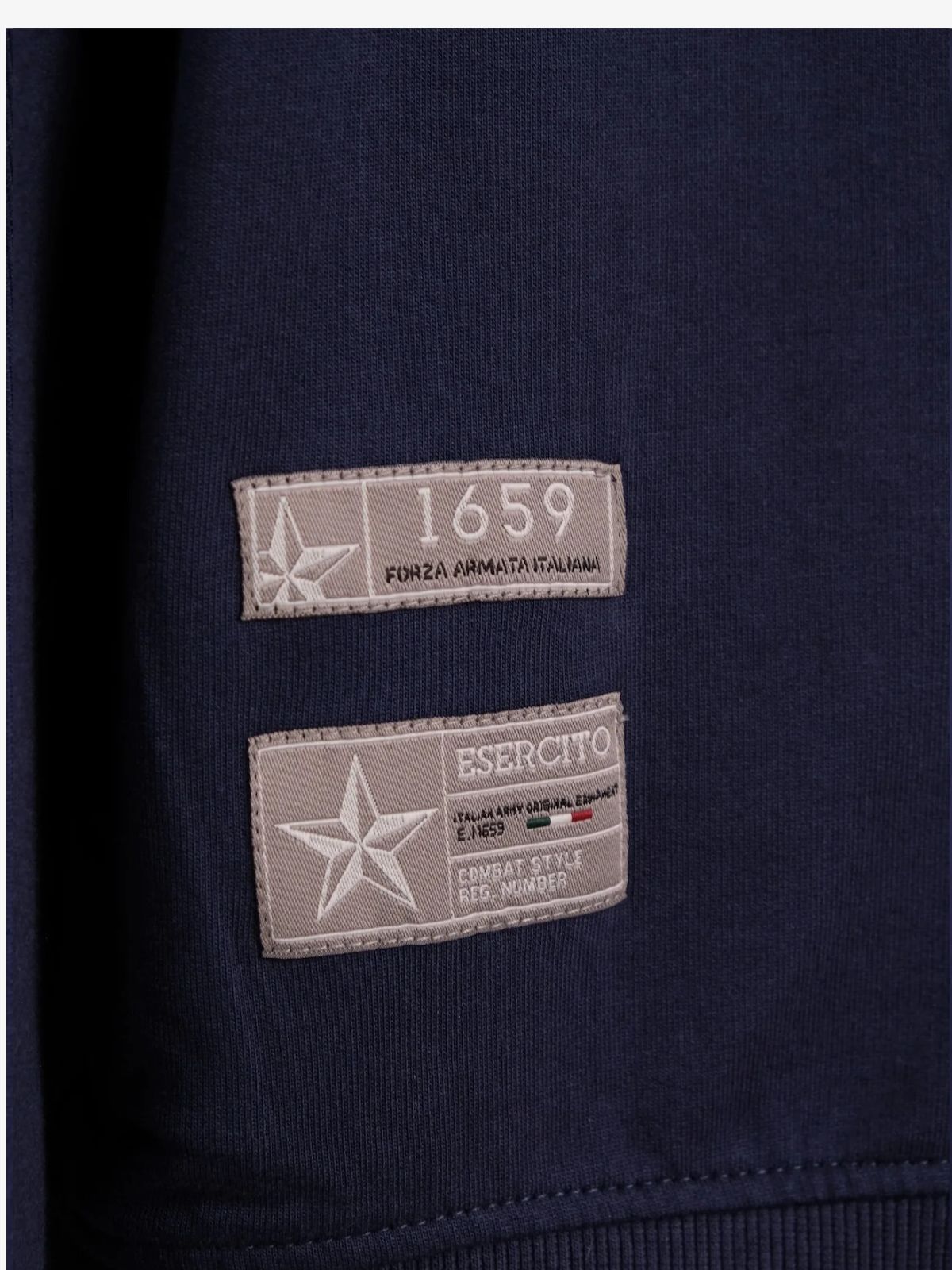 Esercito - Felpa zip - Uomo - World Fashion