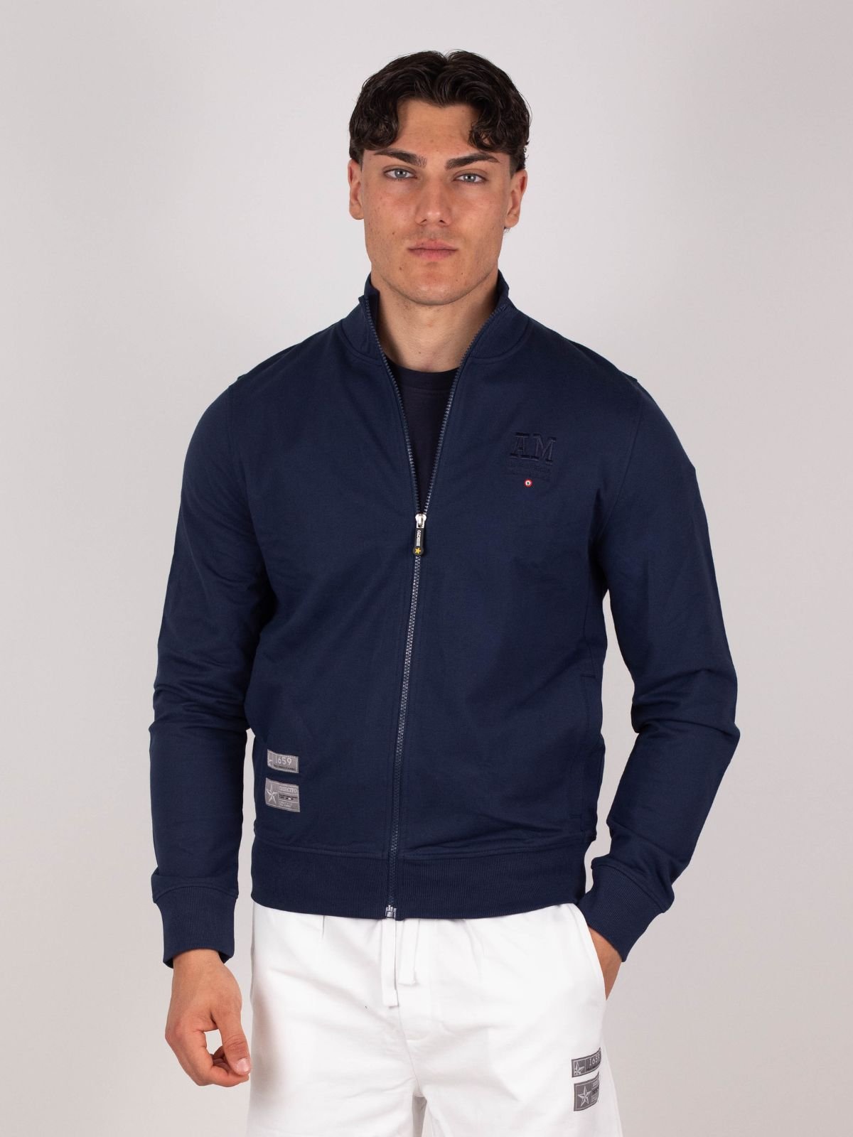 Esercito - Felpa zip - Uomo - World Fashion